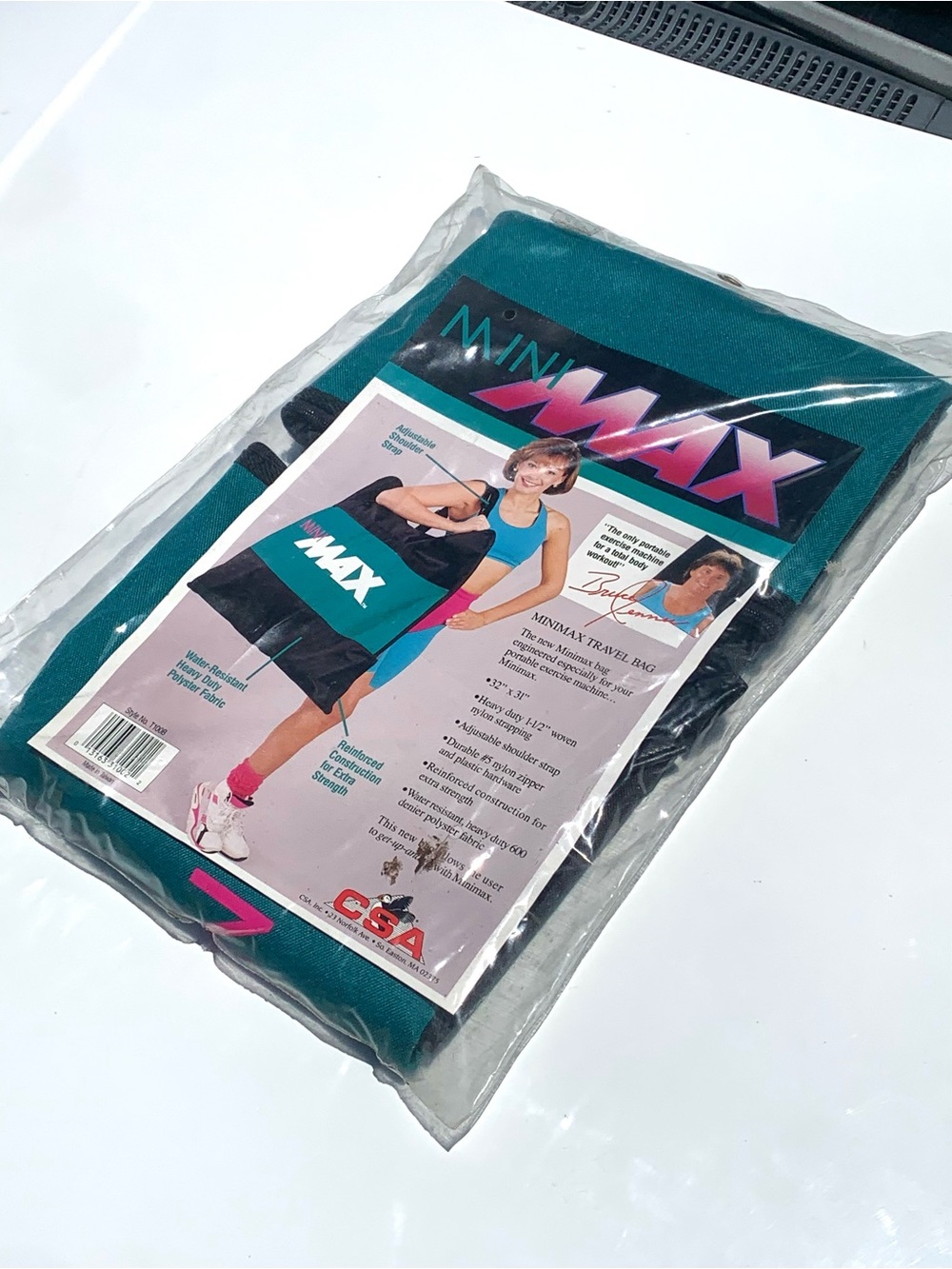 Vintage Bruce Jenner MINIMAX Travel Bag New Never Opened